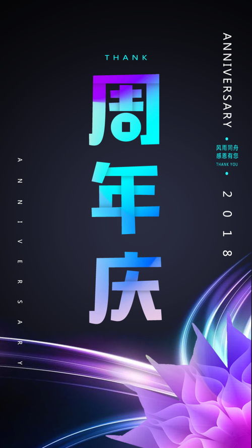 扁平周年慶典數(shù)字店慶促銷活動背景海報廣告設(shè)計